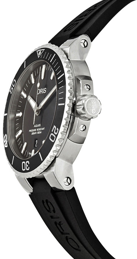 Oris Aquis Date Black Luminous Dial Men's Watch 73377304134RS