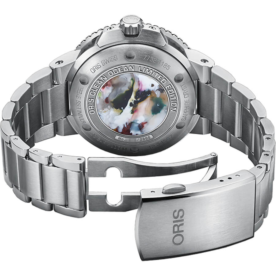 Oris Aquis Date Clean Ocean Limited Edition Men's Watch 73377324185MB