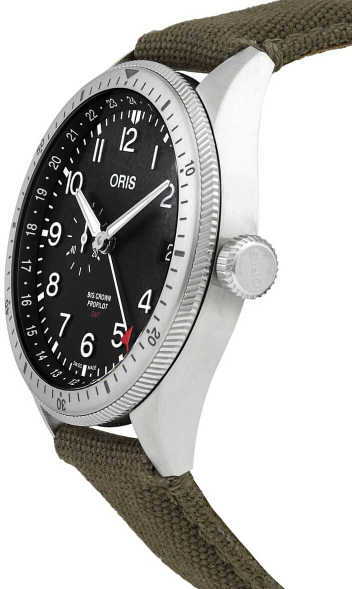 Oris Big Crown ProPilot Timer GMT 44mm Men's Watch 74877564064FS