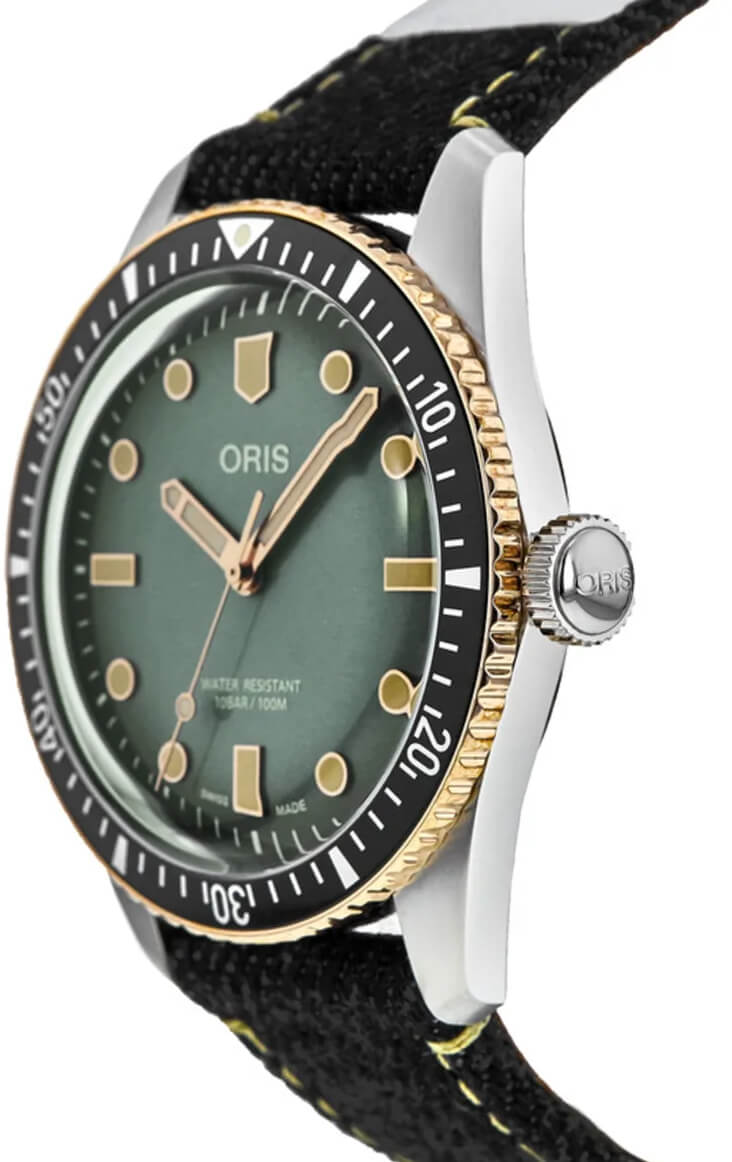 Oris Divers Sixty-Five X Momotaro Jeans Edition 40mm Men's Watch 73377074337FS