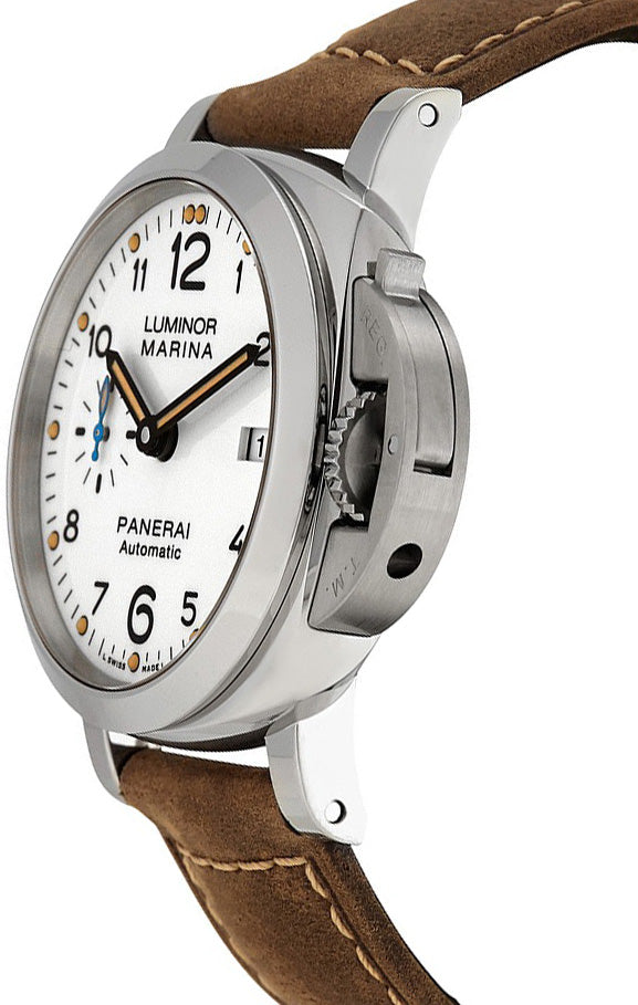 Panerai Luminor White Dial 42mm Men's Watch PAM01523