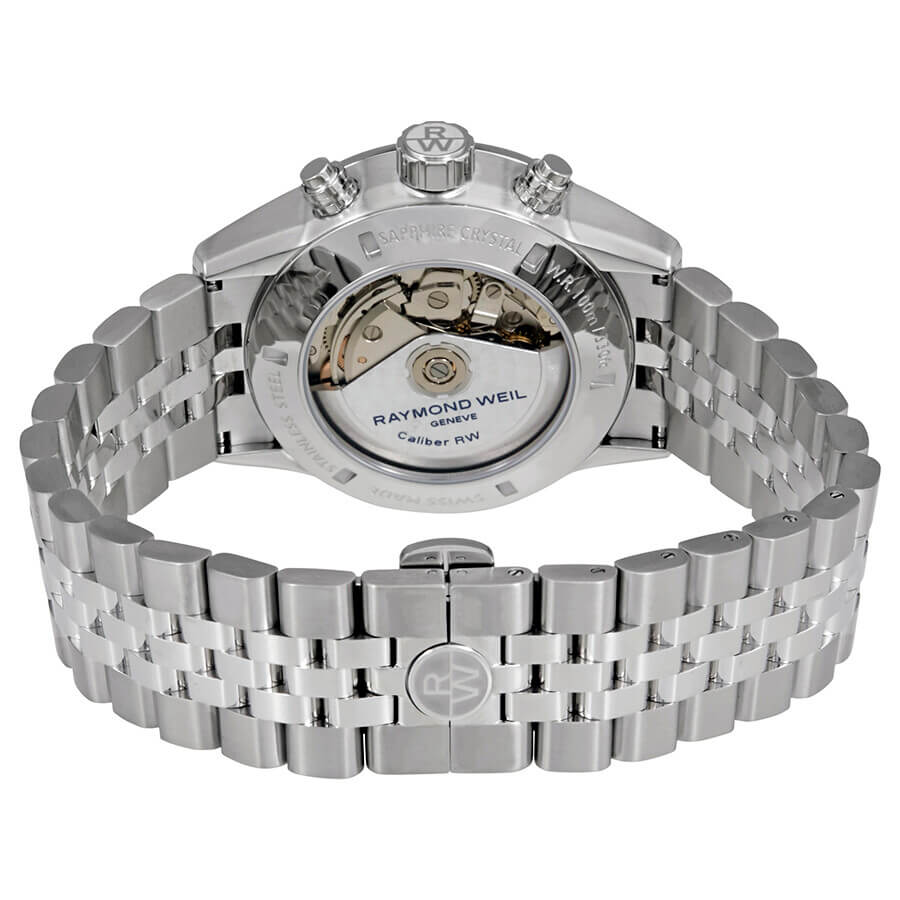 Raymond Weil Freelancer Black Dial Chronograph Men's Watch 7731-ST1-20621
