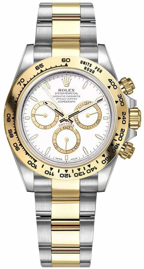 Rolex Cosmograph Daytona Yellow Gold & Steel Men's Watch 126503-0001