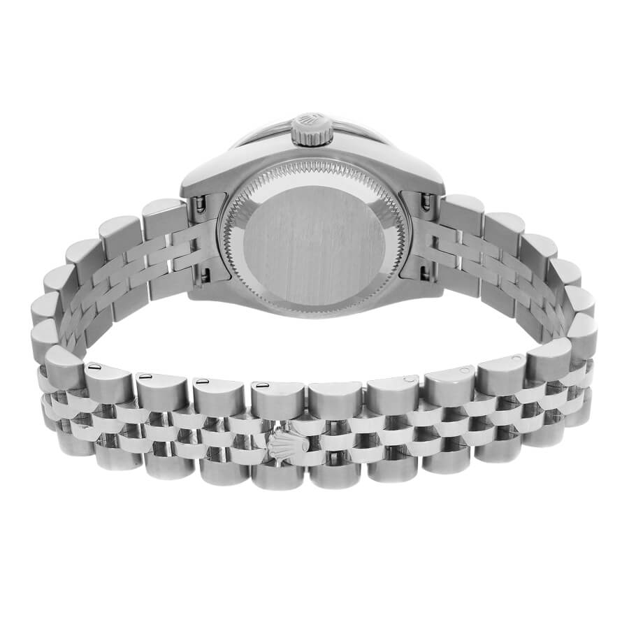 Rolex Oyster Perpetual 26 Oyster Bracelet Black Dial Watch 176200