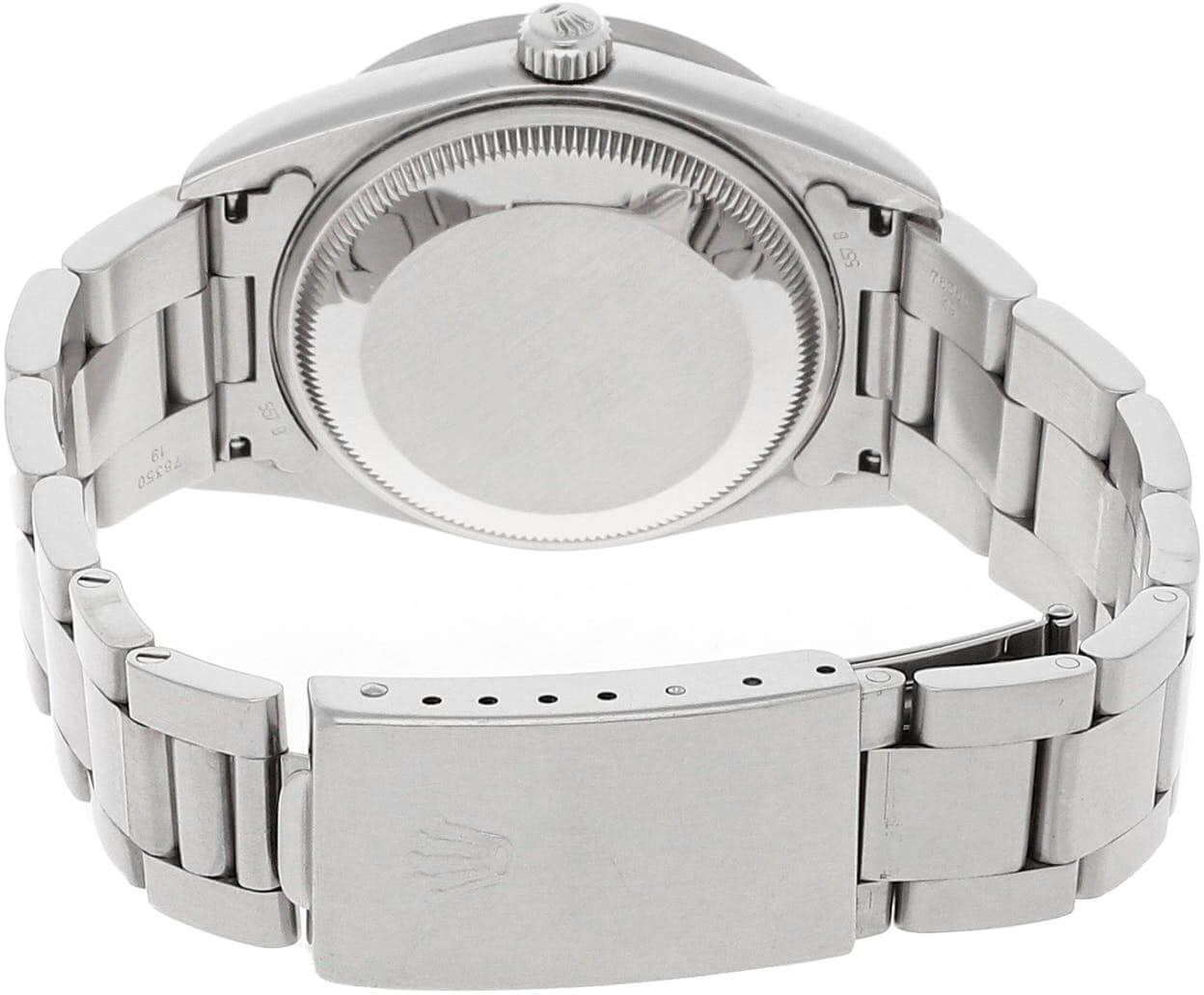 Rolex Oyster Perpetual Date White Dial Automatic Women's Watch 15210