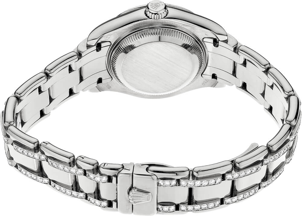 Rolex Pearlmaster Diamond Bezel & Bracelet Women's Watch 80299-0010