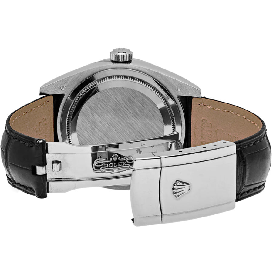 Rolex Sky-Dweller Black Dial White Gold Men's Watch 326139-0003
