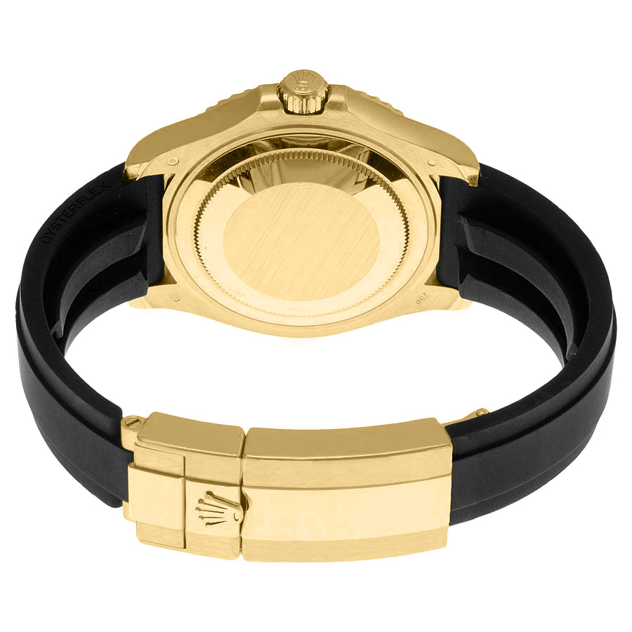Rolex Yacht-Master 42 Yellow Gold Black Dial Men's Watch 226658-0001