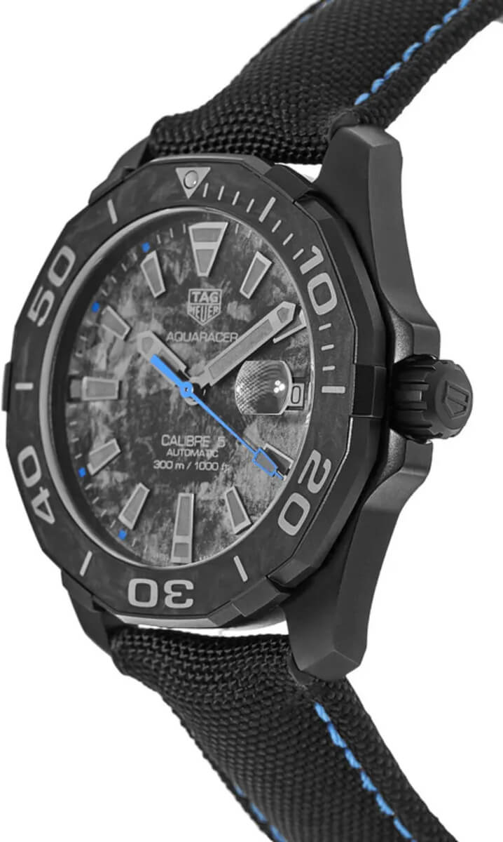 Tag Heuer Aquaracer Black Dial Carbon Men's Watch WBD218C.FC6447