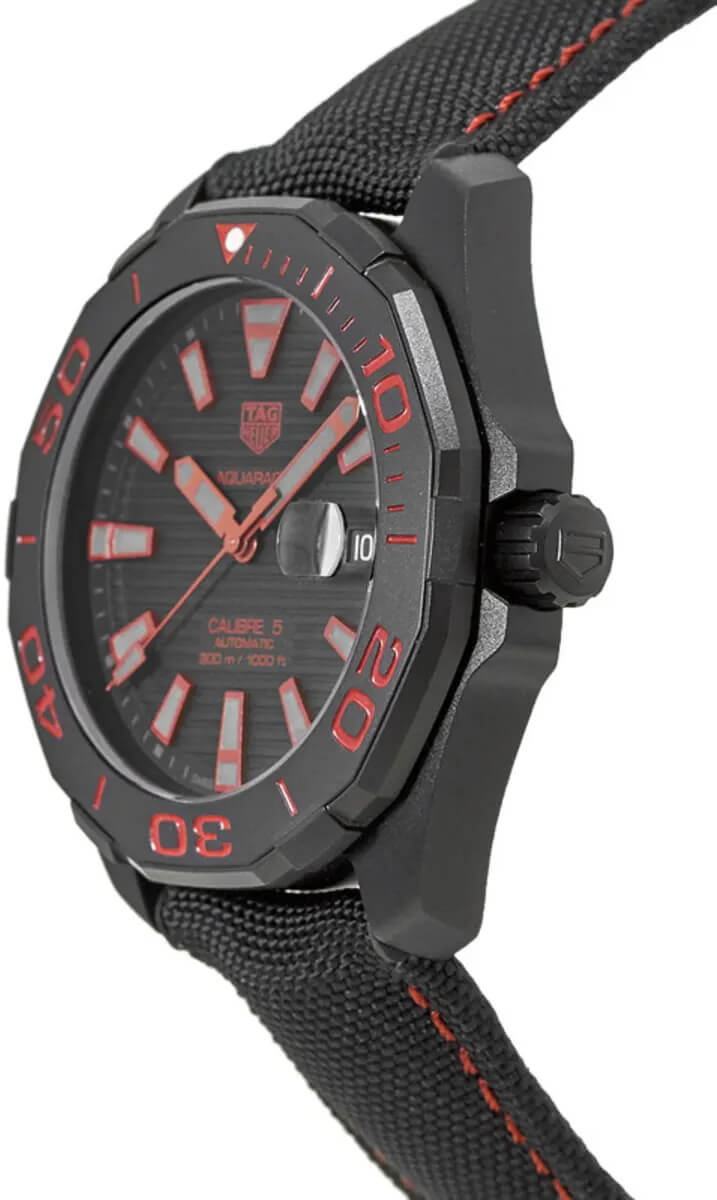 Tag Heuer Aquaracer Calibre 5 Automatic Black Dial Men's Watch WAY208A.FC6381