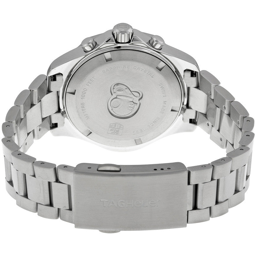 Tag Heuer Aquaracer Guilloche Silver Dial Men's Watch CAF101F.BA0821
