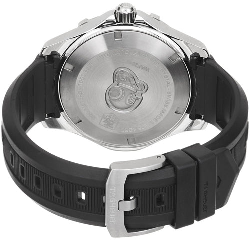 Tag Heuer Aquaracer Calibre 5 Guilloche Black Dial Men's Watch WAP2010.FT6027