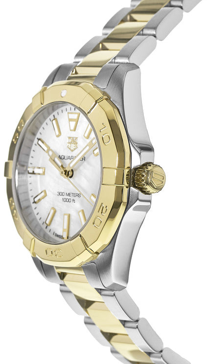 Tag Heuer Aquaracer Pearl Dial Women's Luxury Watch WBD1320.BB0320