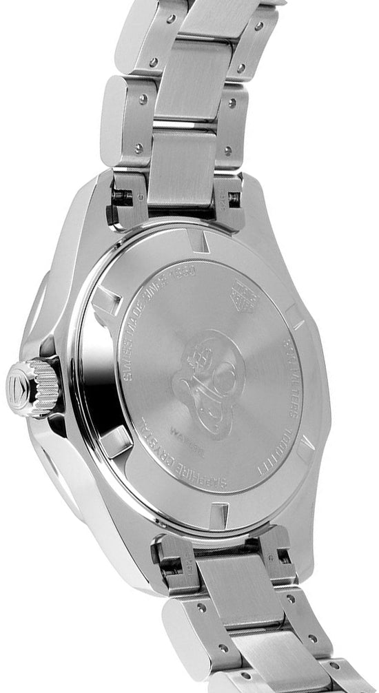 Tag Heuer Aquaracer White Mother of Pearl Diamond Women's Watch WBD1415.BA0741