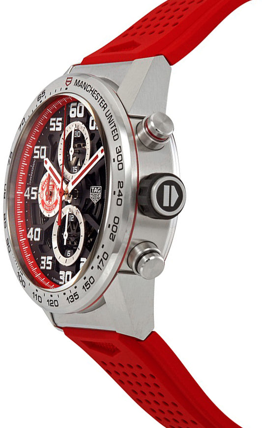Tag Heuer Carrera Manchester United Special Men's Watch CAR201M.FT6156