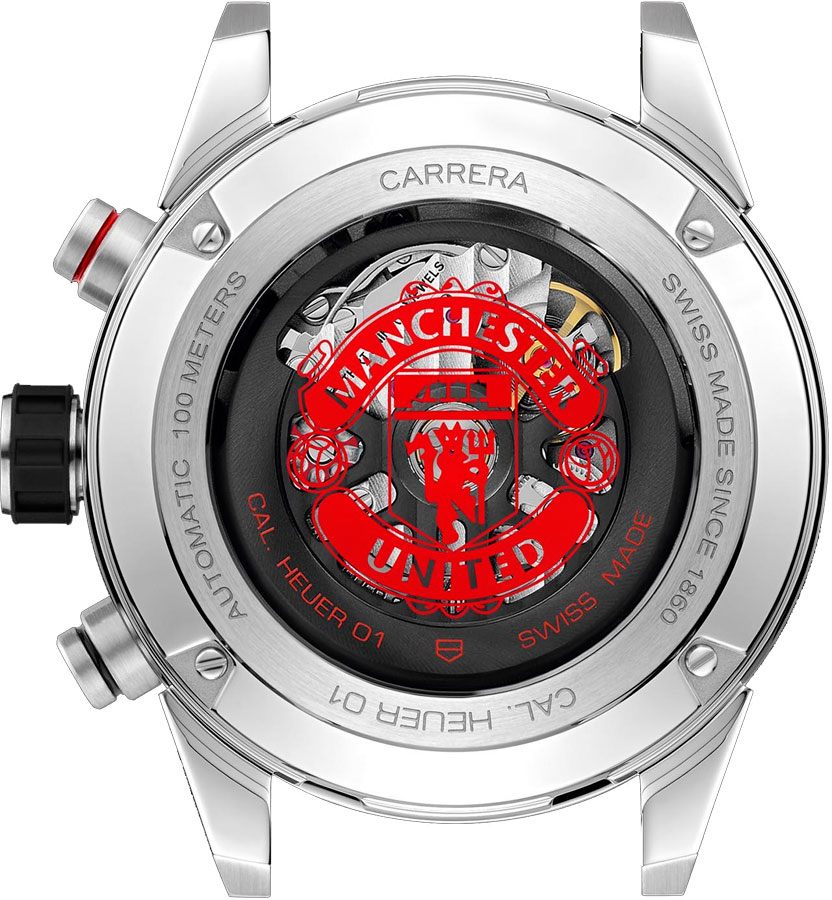 Tag Heuer Carrera Manchester United Special Men's Watch CAR201M.FT6156
