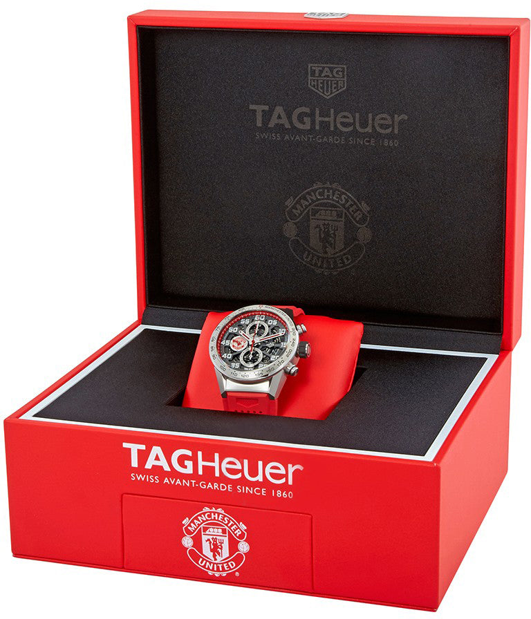 Tag Heuer Carrera Manchester United Special Men's Watch CAR201M.FT6156