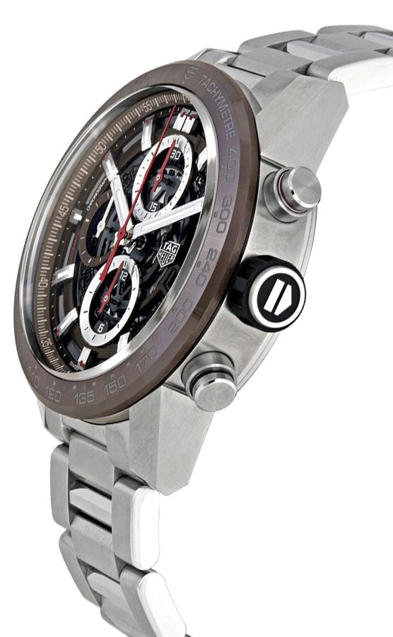 Tag Heuer Carrera Brown Dial Chronograph Men's Watch CAR201U.BA0766