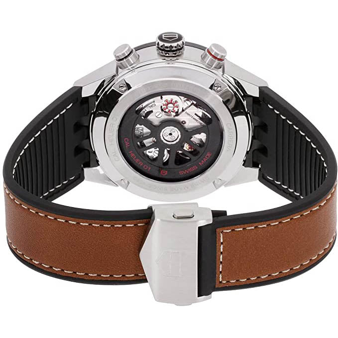 Tag Heuer Carrera Grey Dial Chronograph Men's Watch CAR201W.FT6122