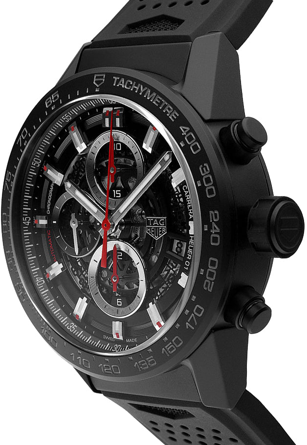 Tag Heuer Carrera Black Dial Men's Luxury Watch CAR2090.FT6088