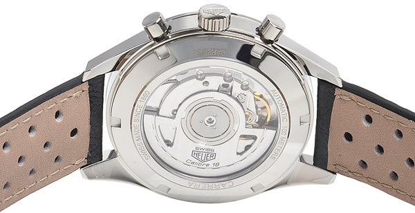 Tag Heuer Carrera Calibre 18 Sunray Silver Dial Men's Watch CAR221A.FC6353