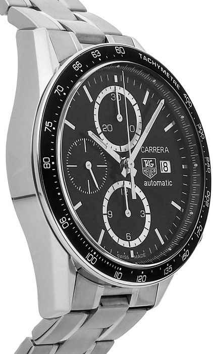 Tag Heuer Carrera 41mm Black Dial Men's Watch CV2010.BA0794