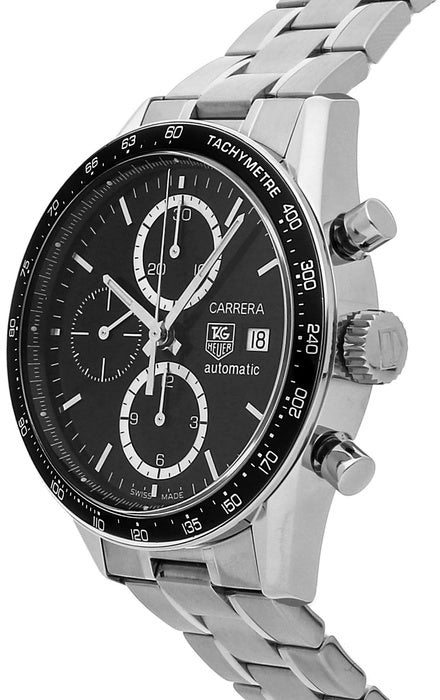 Tag Heuer Carrera 41mm Black Dial Men's Watch CV2010.BA0794