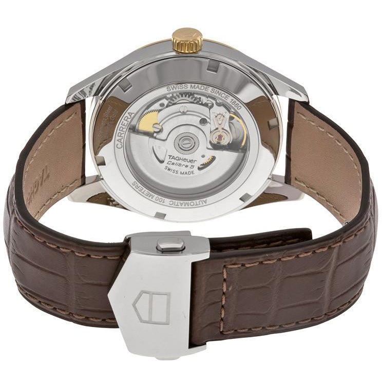 Tag Heuer Carrera 39mm Silver Dial Men's Watch WAR215B.FC6181