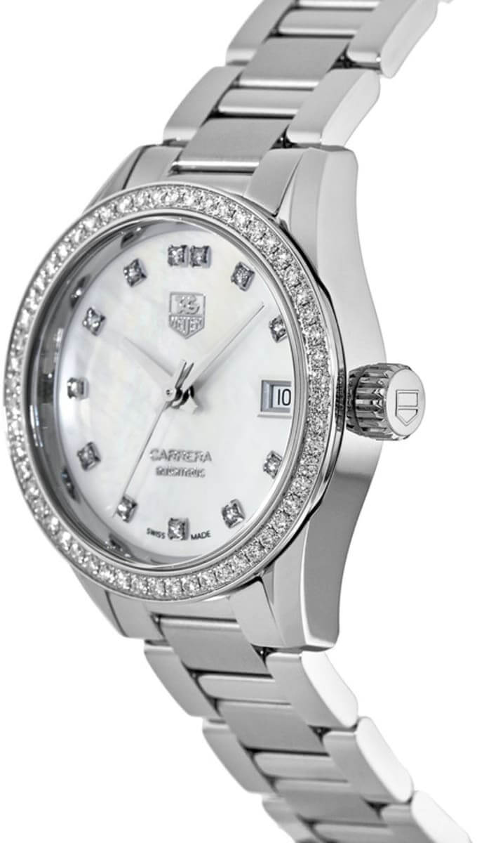 Tag Heuer Carrera Calibre 9 Women's Diamond Watch WAR2415.BA0776