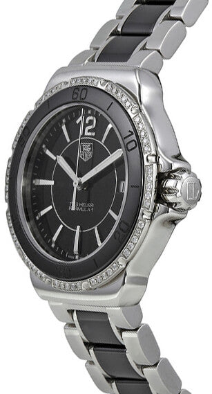 Tag Heuer Formula 1 Black Dial Diamond Women's Watch WAH1212.BA0859