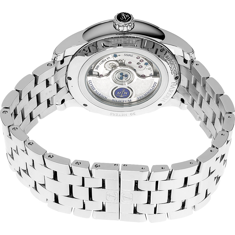 Ulysse Nardin Dual Time Manufacture Black Dial Men's Watch 3343-126-7/92