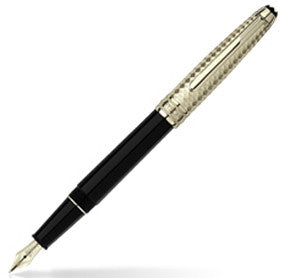 MontBlanc Meisterstuck Solitaire Doue Geometric Dimension Fountain Pen 105986