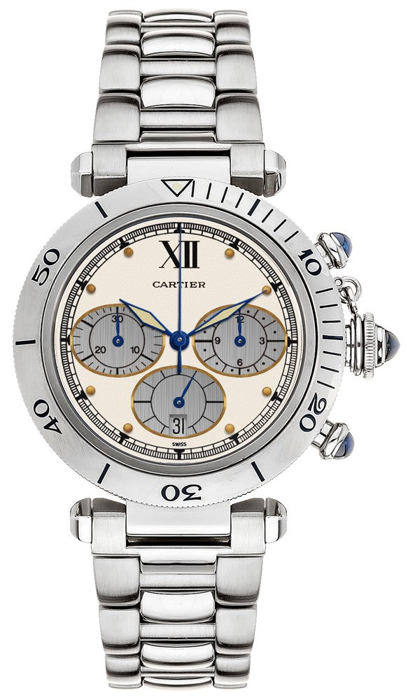 Cartier Pasha 39mm Luxury Watch W31090M7