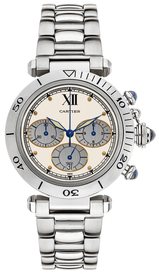 Cartier Pasha 39mm Luxury Watch W31090M7