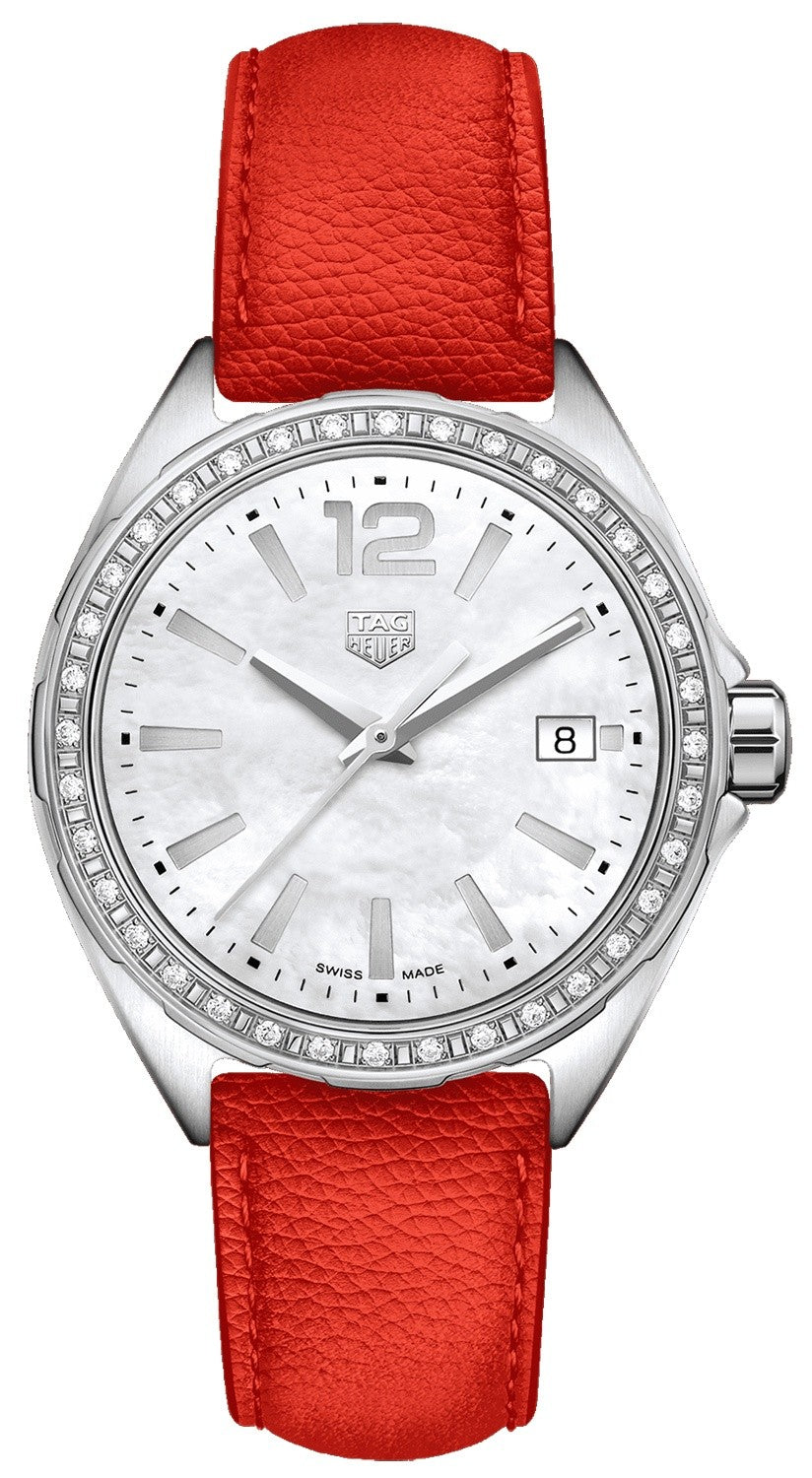 TAG Heuer Formula 1 Women's Red Strap Watch WBJ131A.FC8250