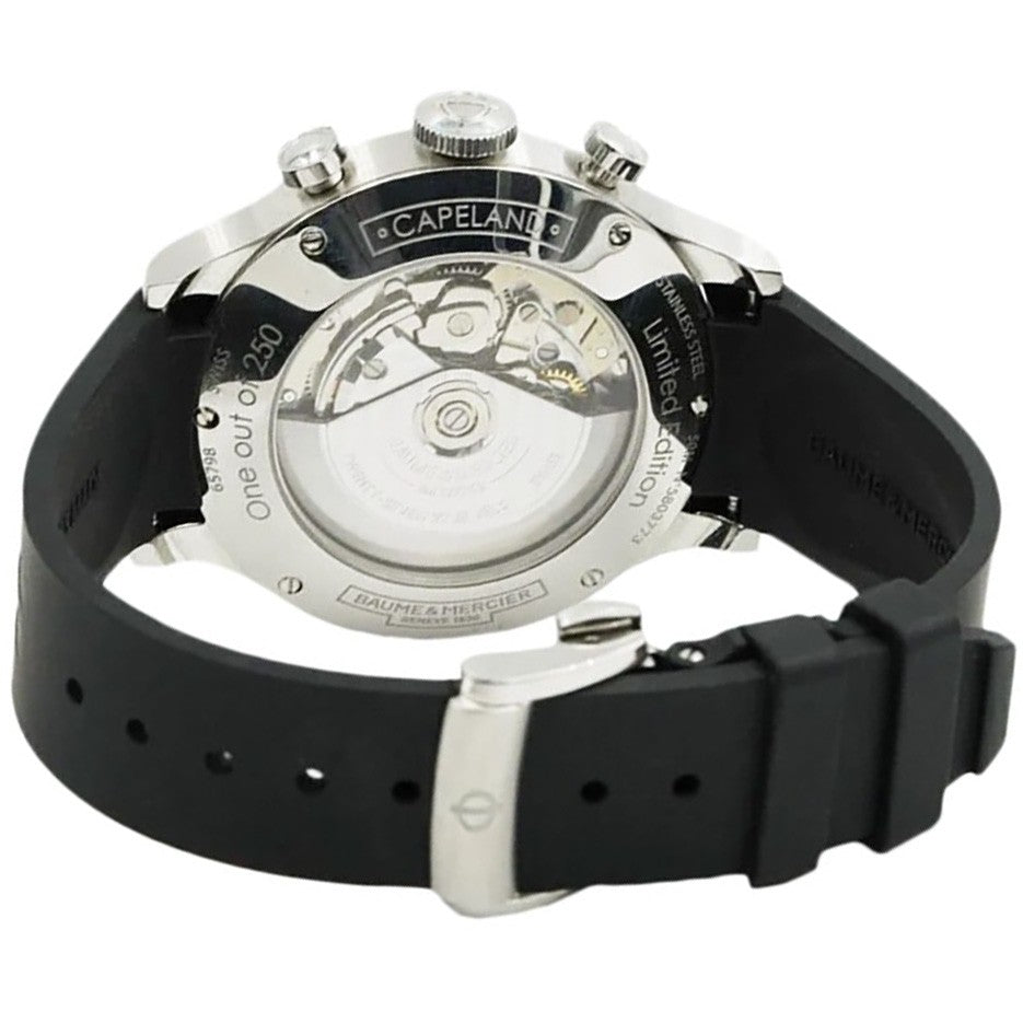 Baume & Mercier Capeland White Dial "Limited Topos" Automatic Men's Watch MOA10305