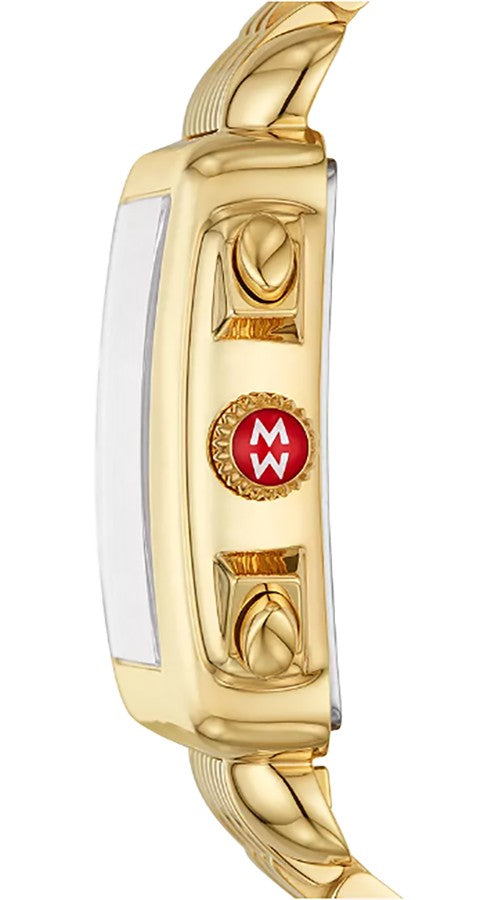 Michele Deco 18k Gold Diamond Dial Women's Watch MWW06A000780