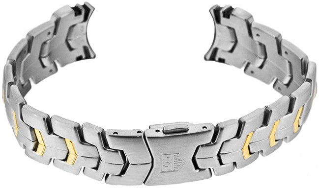 Tag Heuer Link Chronograph Mens Gold & Steel Bracelet BB0590