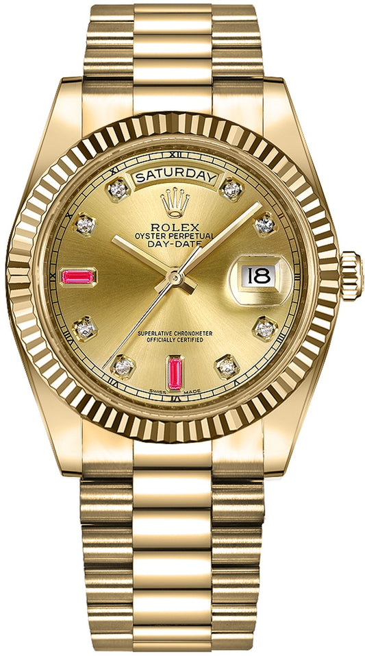 Rolex Day-Date 41 Yellow Gold Watch 218238