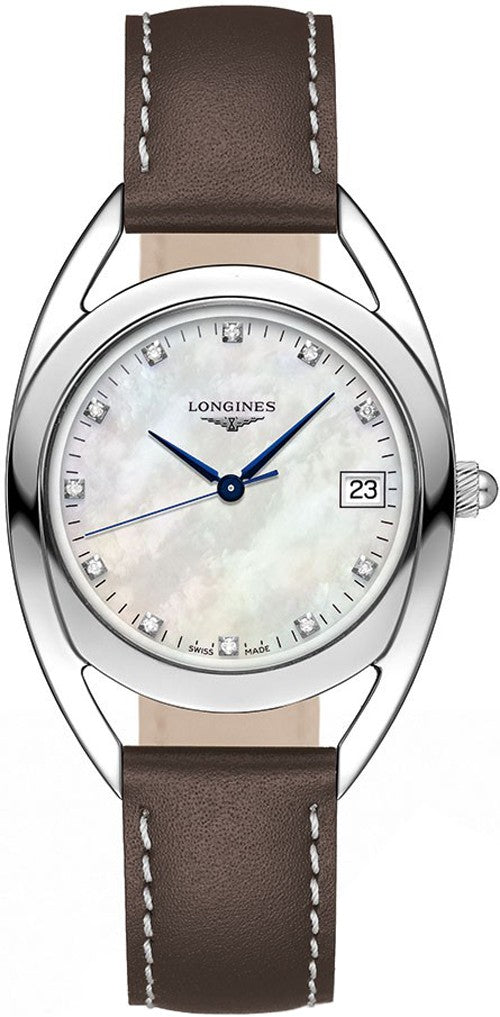 Longines Equestrian Collection Mother of Pearl Dial Women's Watch L6.138.4.87.2