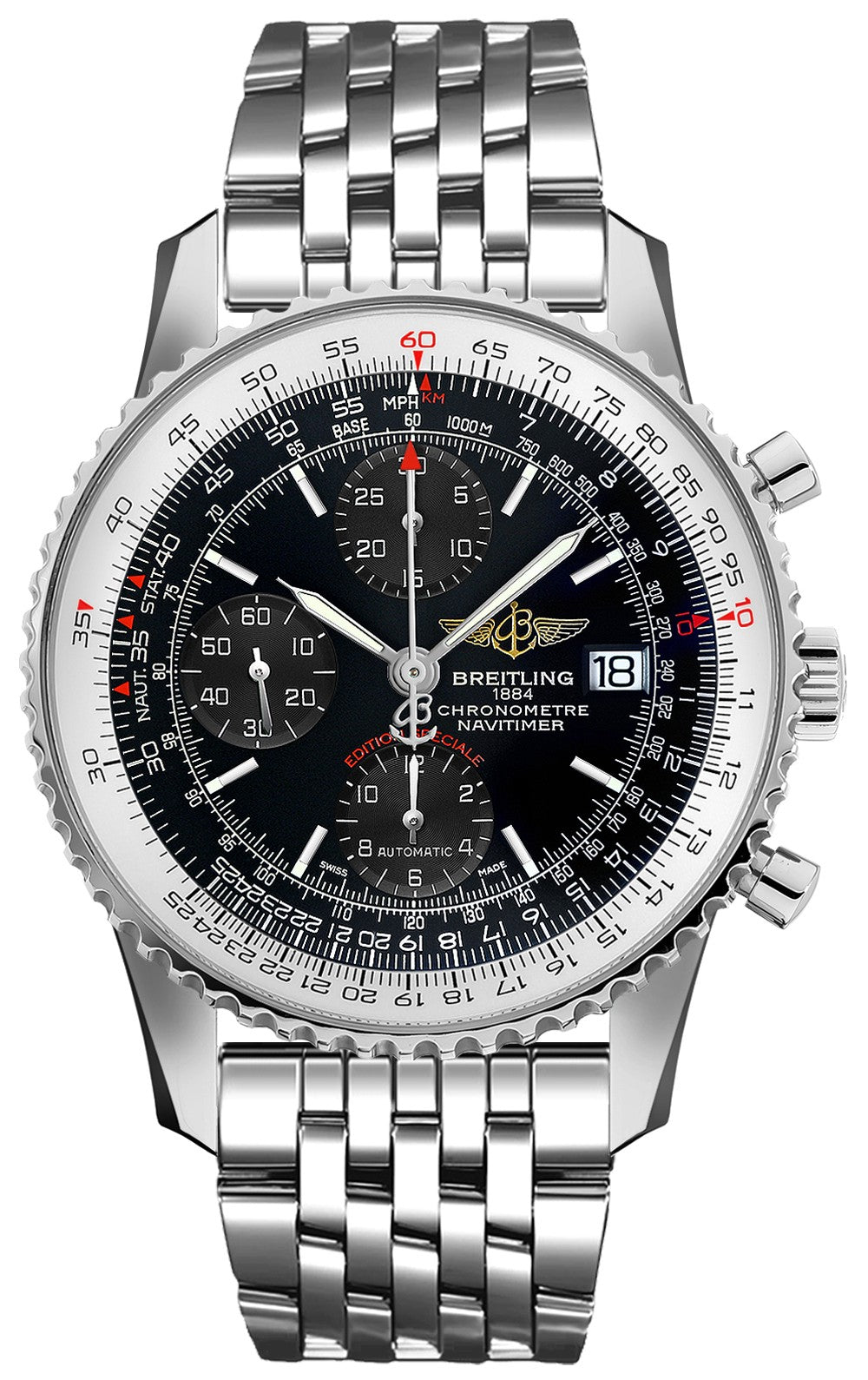 Breitling Navitimer Heritage Luxury Men's Watch A1332412/BF27-451A