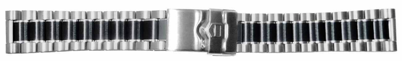 Tag Heuer Formula 1 21mm Inlet Black Ceramic & Stainless Steel OEM Watch Bracelet BA0970