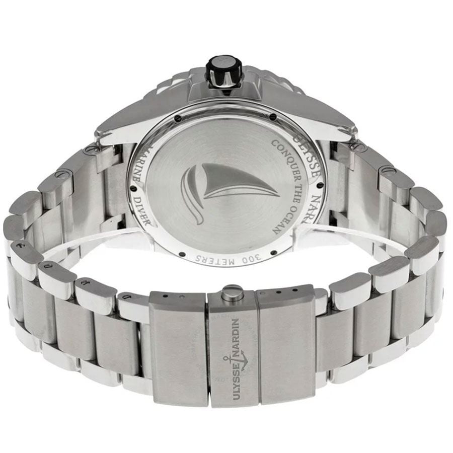 Ulysse Nardin Marine Diver Steel Bracelet Men's Watch 263-10-7M/92