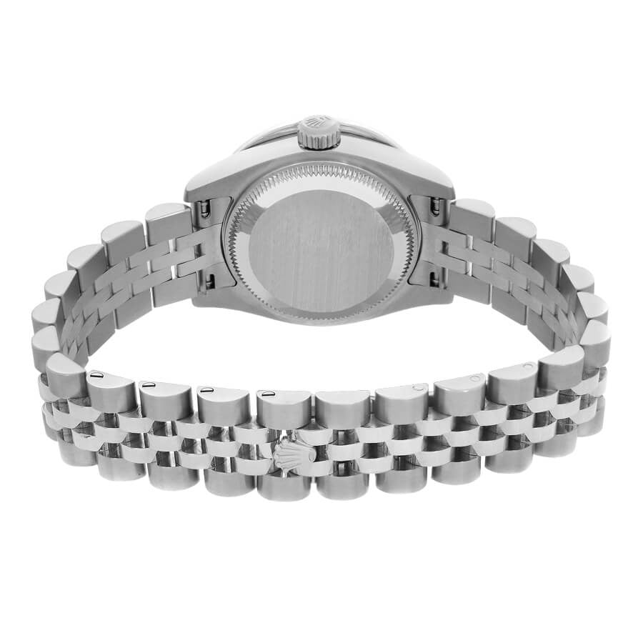 Rolex Lady-Datejust 26 Pink Diamond Dial Fluted Bezel Women's Watch 179174