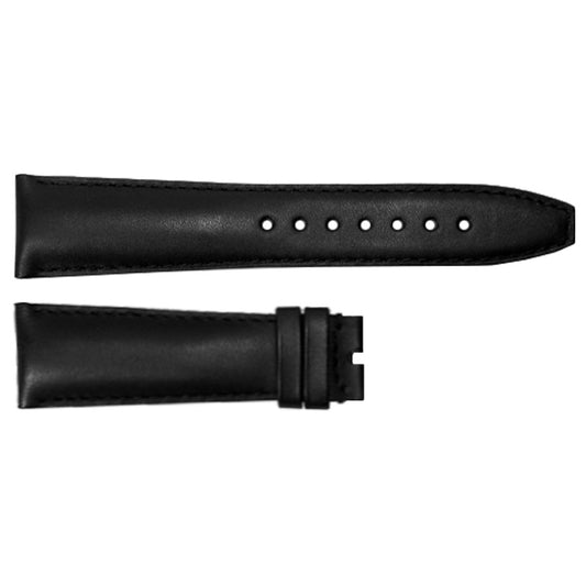 Tag Heuer Monaco 22mm Inlet Black Leather OEM Watch Strap FC8119