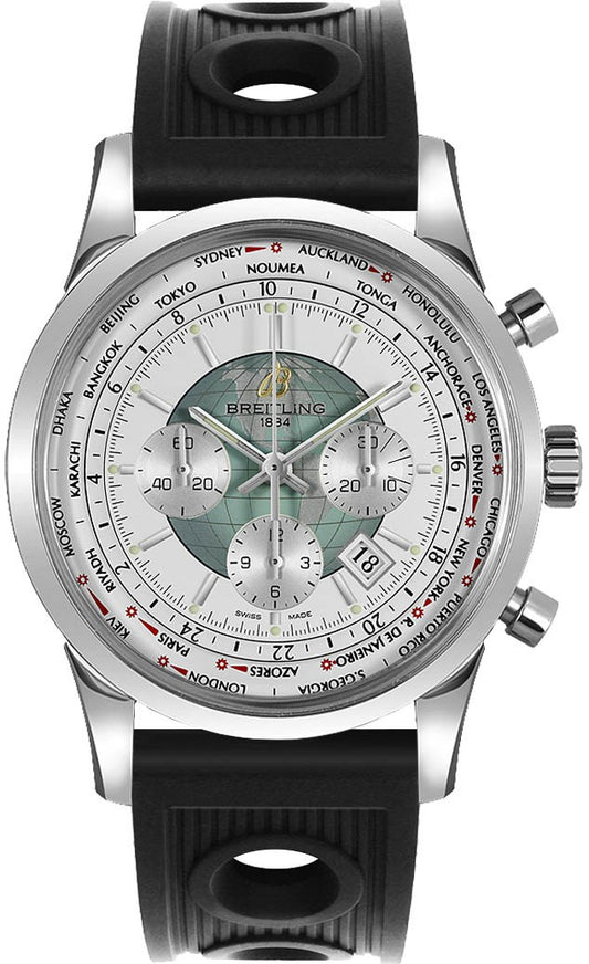 Breitling Transocean Chronograph Unitime Men's Watch AB0510U0/A732-201S