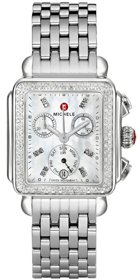 Michele Deco Diamond Women's Watch Sale MWW06P000099