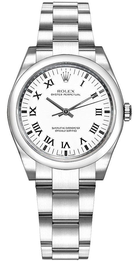 Rolex Oyster Perpetual 31 White Dial Women's Watch 177200