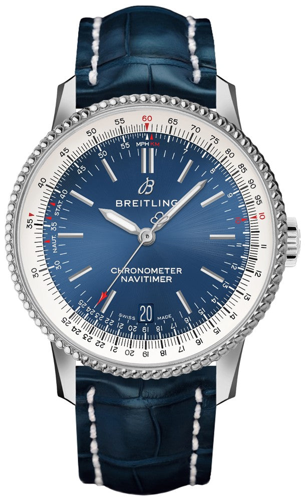 Breitling Navitimer Automatic 38 Blue Dial Steel Men's Watch A17325211C1P1