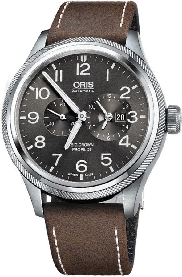 Oris Big Crown ProPilot Worldtimer 69077354063LS-BROWN